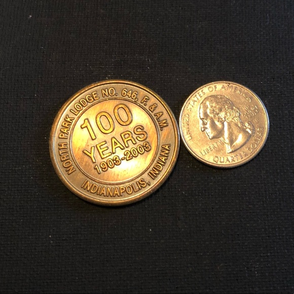 Vintage Masonic Token - Picture 3 of 3